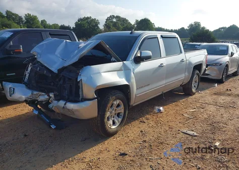 2018 Chevrolet Silverado 1500 2Lt из США, поврежденный, VIN 3GCUKREC2JG312840